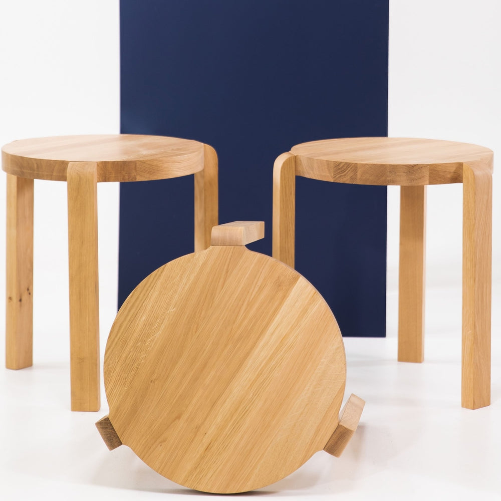 Mesa de centro de madeira maciça OPUS | KARPIS