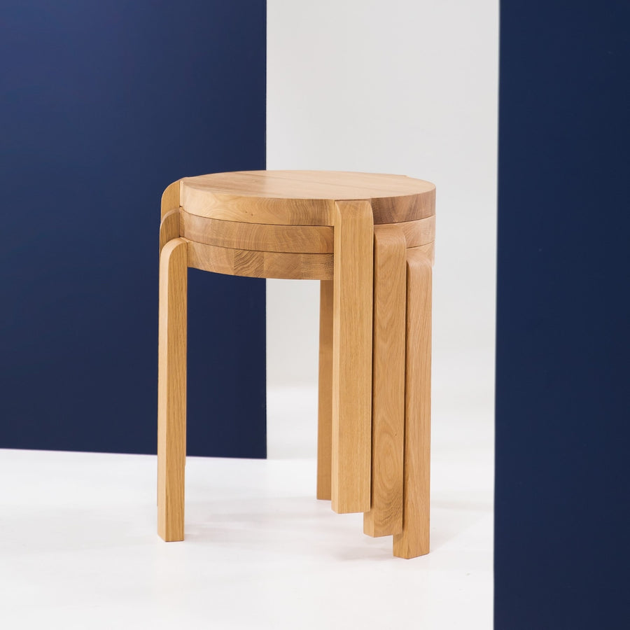 Mesa de centro de madeira maciça OPUS | KARPIS