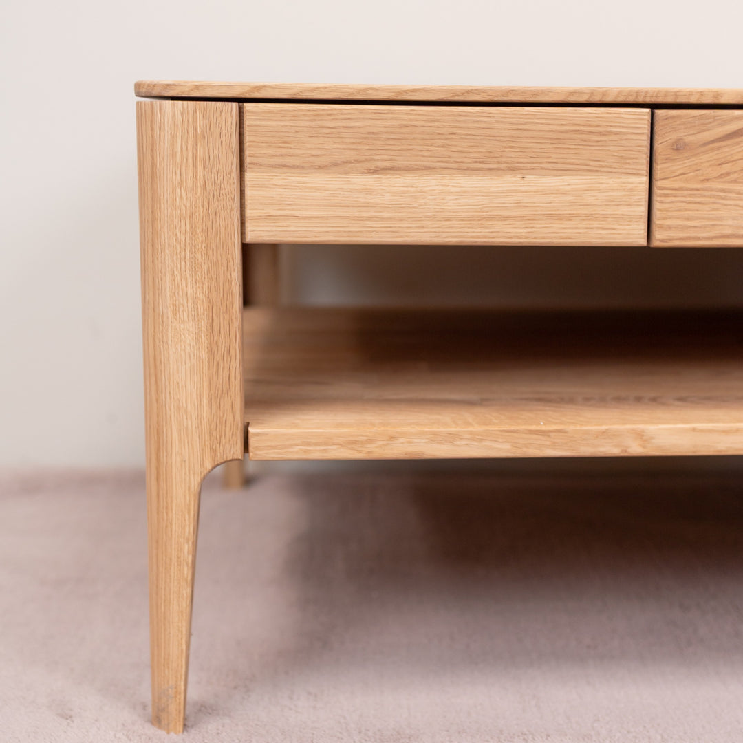 Mesa de centro em carvalho maciço Narvik, 120х60х40 cm. | VESKOR