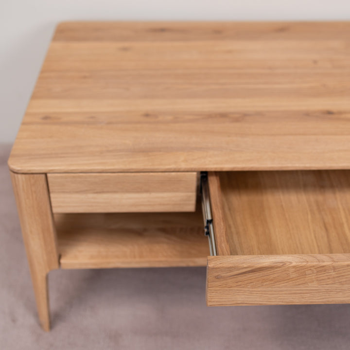 Mesa de centro em carvalho maciço Narvik, 120х60х40 cm. | VESKOR