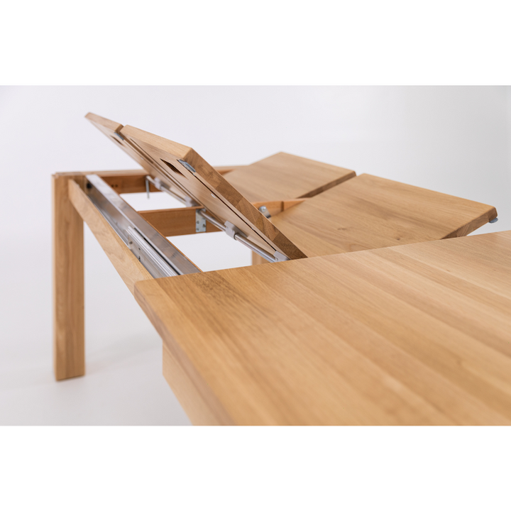 Mesa de jantar extensível em madeira maciça LUX 2020 | KARPIS