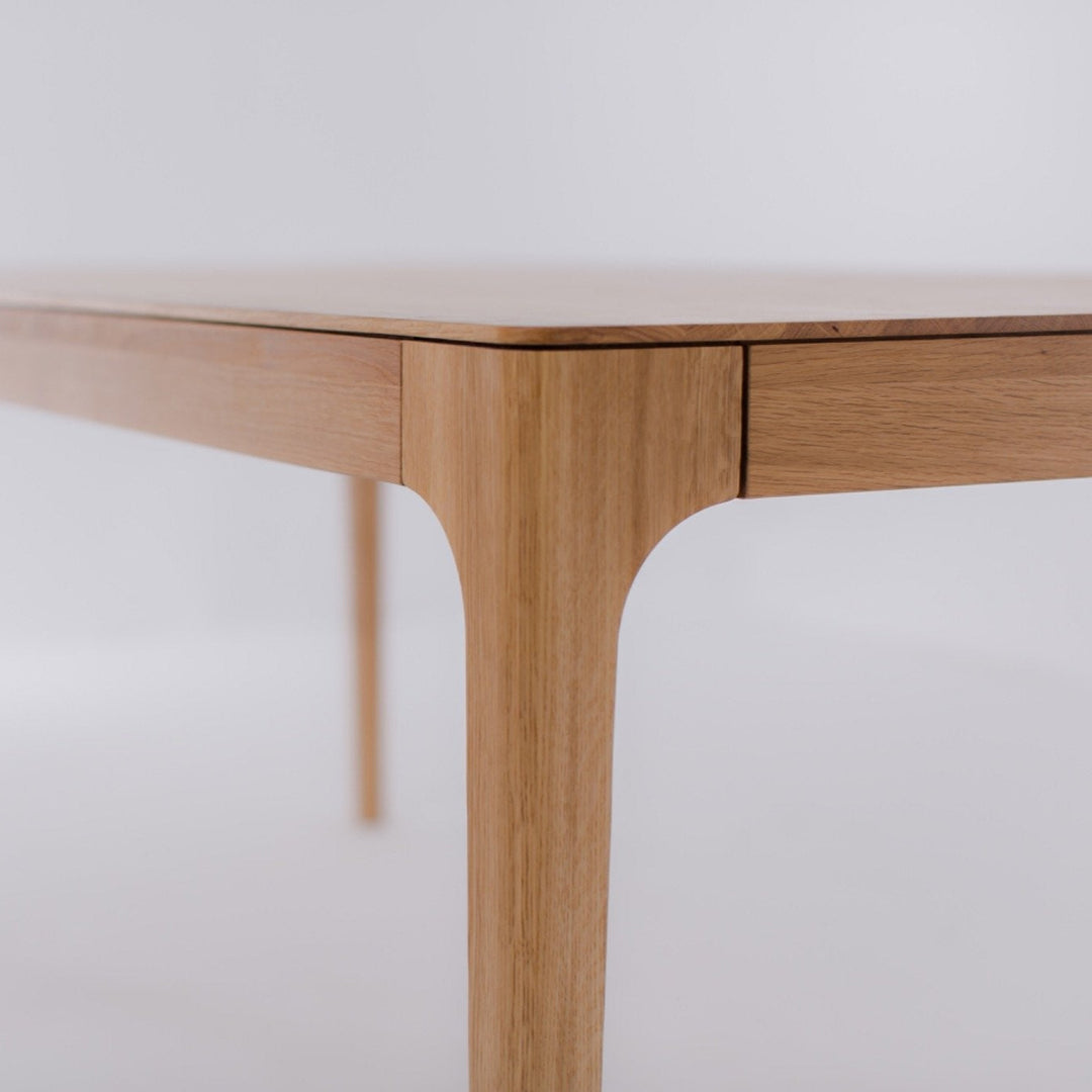 Mesa de jantar em carvalho maciço faia sustentável karpis mobel.store