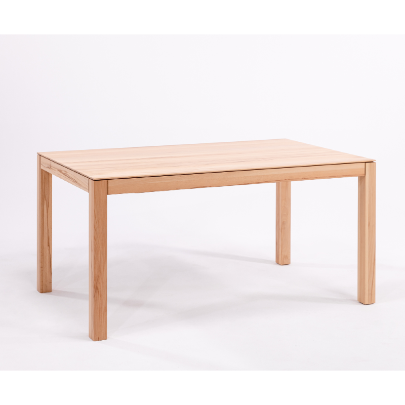 Mesa de jantar extensível em madeira maciça VERDI | KARPIS