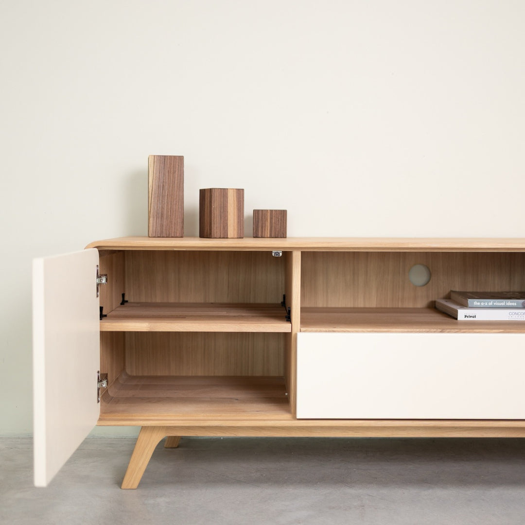 Móvel de TV em madeira maciça OSLO 2 | VESKOR