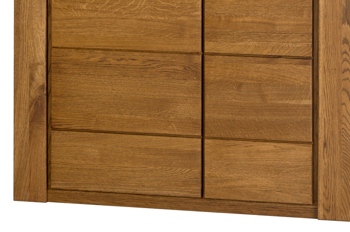 VELVET 12 vitrina em carvalho, 110x42x200 cm | VESKOR