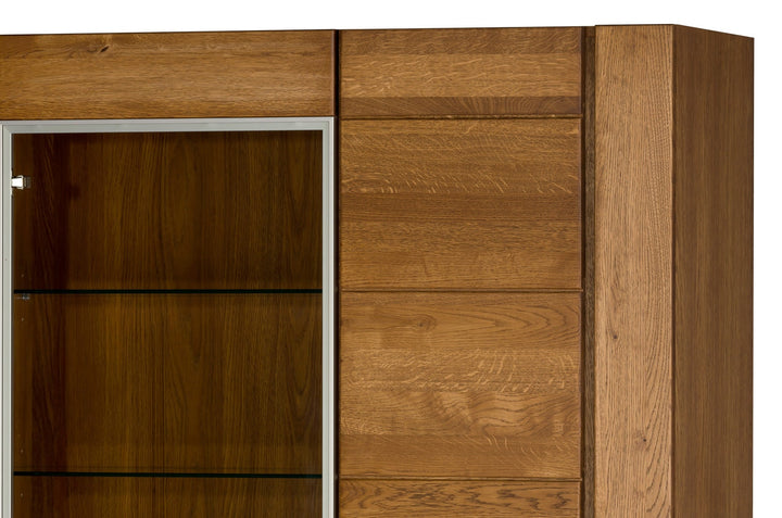 VELVET 12 vitrina em carvalho, 110x42x200 cm | VESKOR