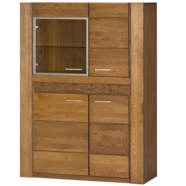 VELVET 15 vitrina em carvalho, 110x42x150 cm | VESKOR