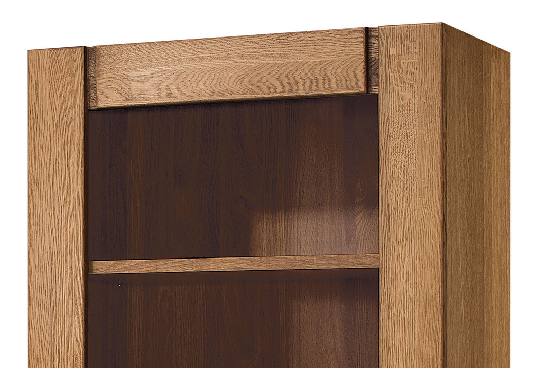 VELVET 17 estante em madeira de carvalho, 75x42x200 cm | VESKOR