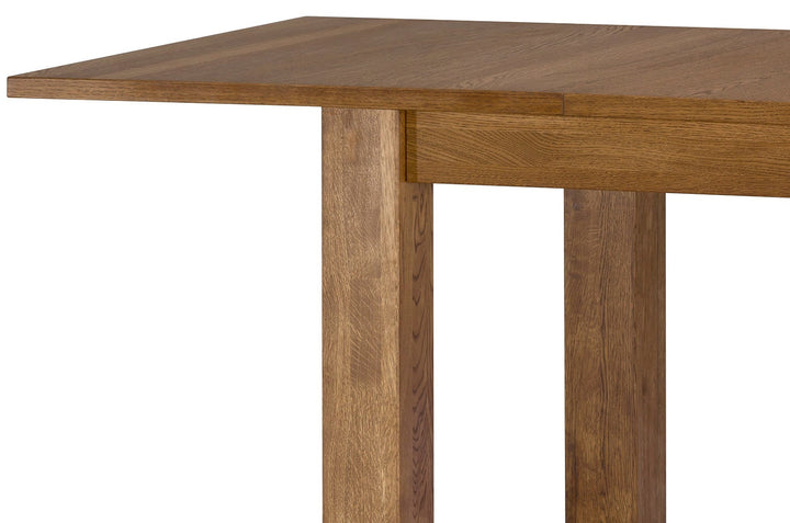 Mesa de jantar extensível em madeira de carvalho VELVET 40, 160-250x90x78 cm | VESKOR
