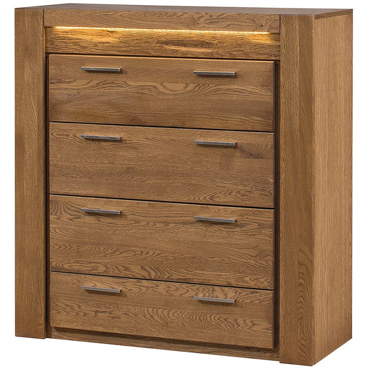 VELVET 75 cómoda em carvalho, 105x42x110 cm | VESKOR