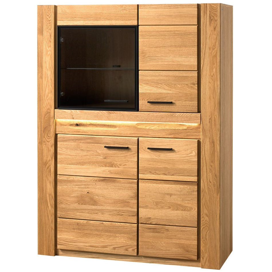 VELVET 15 vitrina em carvalho, 110x42x150 cm | VESKOR