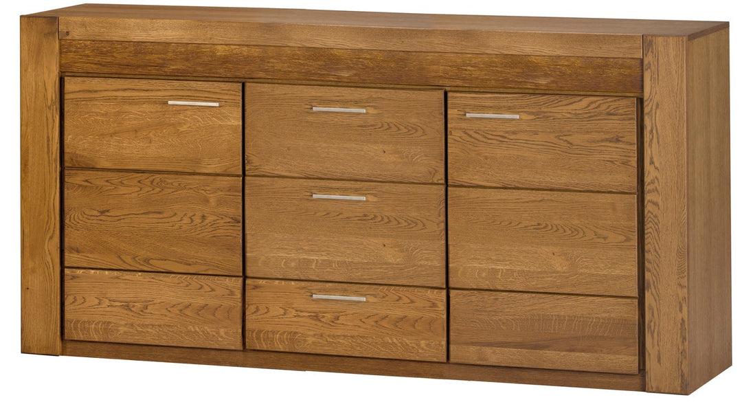 Cómoda em carvalho VELVET 47, 181x42x89 cm | VESKOR