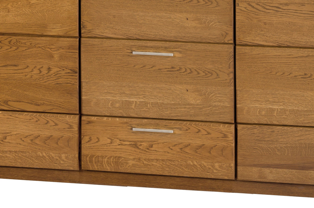 Cómoda em carvalho VELVET 47, 181x42x89 cm | VESKOR