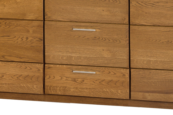 Cómoda em carvalho VELVET 47, 181x42x89 cm | VESKOR