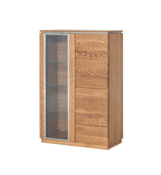 VESKOR Móveis de madeira de carvalho de Montenegro, vitrina, aparador, cómoda, mesa de jantar, mesa de centro, moderno, elegante, design nórdico