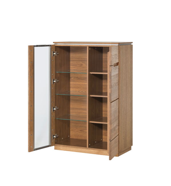 VESKOR Móveis de madeira de carvalho de Montenegro, vitrina, aparador, cómoda, mesa de jantar, mesa de centro, moderno, elegante, design nórdico